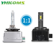 YHKOMS Mini 1:1 Canbus D1S D1R D2S D2R D3S D3R D4S D4R D5S D8S D5R D8R LED Car Headlight Bulb 110W 2