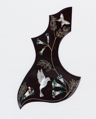 Lafitalo 41นิ้ว Celluloid Abalone Inlay กีตาร์โปร่ง Pickguards