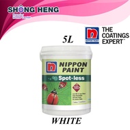 Nippon Paint Interior Spotless 5L - WHITE