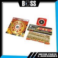 [DID + STT] YAMAHA LC135/RXZ/Y125Z (415) Racing Sprocket & Chain Set