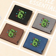 Steal A Brainrot Blue 67 Printed Fashion Folding Wallet Portable Canvas Coin Card Storage Holiday