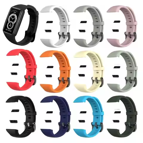 TPU Watch Strap Portable Breathable Smart Watch Watchband Accessories Replacement Bracelet for Huawe