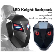 LOY Smart Led Backpack for Motorcycle Display Scree Backpacks Waterproof Helmet Bag Travel Pack Beg 