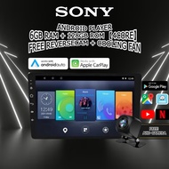 [6GB RAM+128GB ROM] SONY STYLE 2026 Newest CarPlay/Android Auto Android Player 7"9"10 Car Multimedia