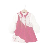 Girls Hanfu Dress Suit 2025 Baby One Year Old Dress Anniversary Chinese Style