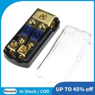 Car Amplifier Fuse Holders Power Supply Fuse 60A Regular Car Fuse Holder Box for Car Boat Trolling M
