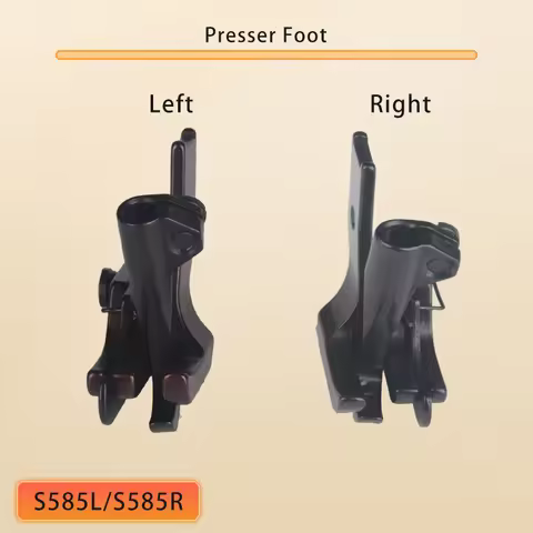 Walking Foot With Edge Guide #S585 For Seiko 8B,Juki 1341,Mitsubishi 6860,GC0618-1,4400RB,B837,ZJ062