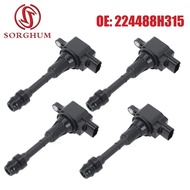 SORGHUM 22448-8H315 224488H315 Ignition Coil For Nissan X-trail T30 T31 Primera P12 WP12 2.0 2.5 QR2