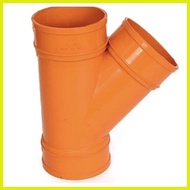 ◫ Pvc orange sanitary fittings wye-reducer tee-reducer