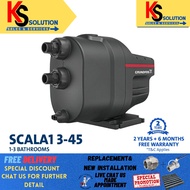 SCALA1- 3-45 Home Booster Pump Bluetooth Pump 580W | 1PH | 50L/M | 45M/H | 1" X 1"