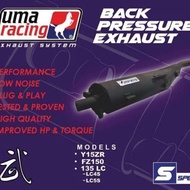 🔥OFFER🔥UMA RACING EXHAUST PIPE BLACK / TRU PRESSURE 28/32 LC135 4S /5S Y15ZR /RS150