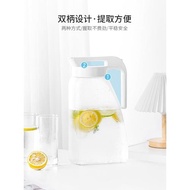 ASVEL日式耐高溫冰箱冷水壺家用大容量透明顏值大號檸檬涼水壺