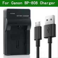 BP 808 Battery Charger for Canon BP-807 BP-808 BP-809 BP-819 BP-827 HFM40 HFM400 HFM41 HFS100 HFS30 