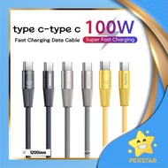 REMAX RC-C106 USB C TO USB C (100W) FAST CHARGE CHARGING DATA CABLE 1.2M