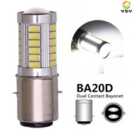 Motorcycle headlight BA20D H6 Led