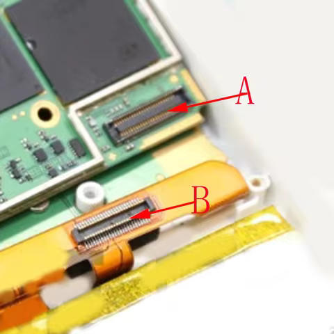 2-10Pcs Lcd Display Screen Led LVD Flex Cable Contact Jack FPC Connector Plug Socket For Garmin Edge