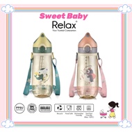 RELAX PPSU 600ml Tritan Bottle Kids Straw PPSU Water Bottle