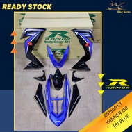 [READY STOCK] COVERSET/BODYSET HONDA RS150/RS150R V1 WINNER 150 (8) BLUE (STICKER TANAM)