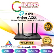 [ WIFI 6 AX3000 ROUTER ] TP-LINK ARCHER AX55/ ARCHER AX53 AX3000 DUAL-BAND MU-MIMO WI-FI 6 GIGABIT R