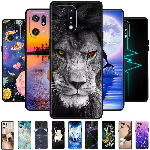 For OPPO Find X5 Pro Case Shockproof Soft TPU Silicone Phone Cover For OPPO Find X5 Pro Funda FindX5