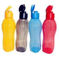 Tupperware Eco Bottle Flip Top 1L BPA Free Botol Air Water Bottle