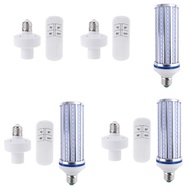 60W UV Germicidal Lamp LED UVC Bulb E26 Disinfection Light Timing Remote Control