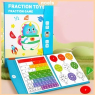 [New] Magnetic Elementary Fraction Manipulatives W/ Fraction Tiles&Circles Fraction Teaching Aids Fr