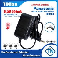 6.5V 500mA 0.5A AC/DC Power Adapter Charger for PANASONIC PQLV219 PQLV219CE KX-TG3600BX TG3611BX HDV