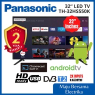 Panasonic 32'' HS550 Stylish Slim Bezel &amp; IPS Panel LED TV TH-32HS550K Android TV 32 INCH