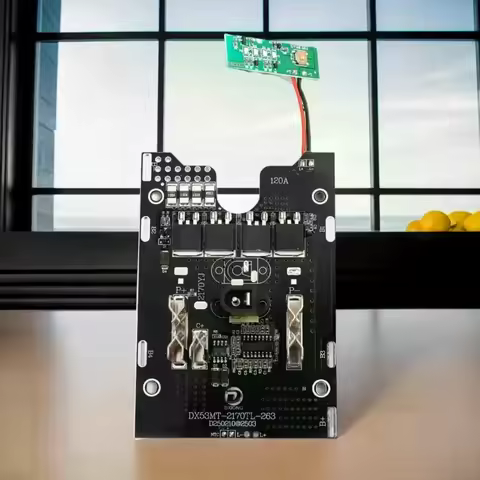 21V 21700 Battery Pack BMS PCB - Interface Pin Protection Board for Power Tool Battery Repair & DIY 