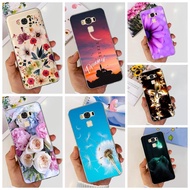 Asus ZenFone 3 Max Casing ZC553KL Cute Fashion Luxury Flowers Cat Painted Shockproof Bumper Cover ASUS ZC553KL Phone Case Clear TPU