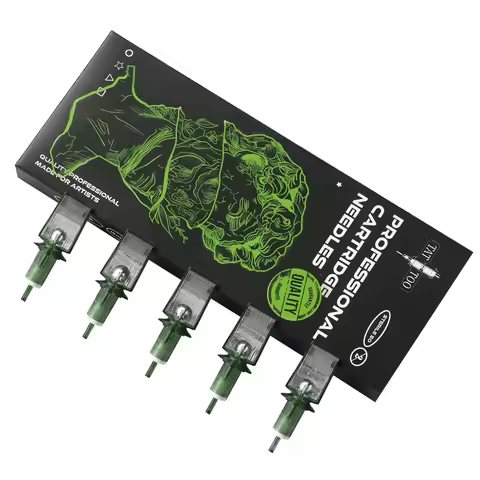 DM 10PCS Large Size Tattoo Needles 29 35 39 45 49RM M1 Disposable Super Big Sterilized Cartridge Tat