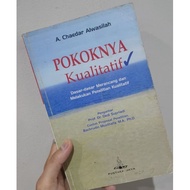 Alwasilah chaedar book/ qualitative research guide to making social field research and humaniora/pto