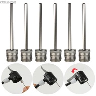 camp 3 6pcs Balls Pumps Inflation Needle Stainless Steel Air Pumps Needle for Blowing Up Football Ba