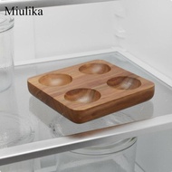 [Miulika] Acacia Wood Egg Rack Stackable Design Acacia Wood Egg Holder Reusable for Pantry