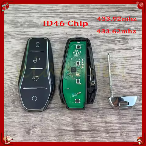 For BYD ATTO 3 ATTO3 Qin PLUS DM-i Qin PLUS EV Yuan PLUS SON 2022 2023 2024 ID46 Chip 433.92mhz 433.