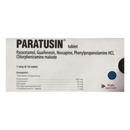 Paratusin Tablet Strip - Cough and Cold Medicine - ALF06