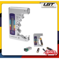 Digital Battery Tester LCD Display C D N AA AAA 9V 1.5V Button Battery Checker Universal Battery Cap