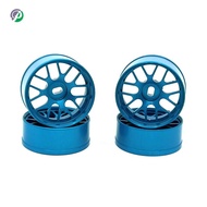[alfred_gunter.]4Pcs Metal Wheel Rim Wheel Hub for  284131 K969 K989 K999 P929 Mini-Z Mini-Q Mini-D 