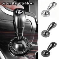 Lexus Car Push Start Button Cover Lever Lever Car Start Ignition Engine Push Switch Button Bar，For L