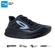 910 Nineten Geist Ekiden Sepatu Lari - Hitam/HItam