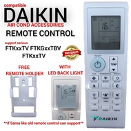 Daikin air cond accessories REMOTE CONTROL for FTK FTKG serious (free remote holder)