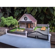 Simple House Diorama 1:64 Scale Diecast Hotweells Inno64 MiniGt