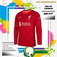 Jersey LIVERPOOL HOME NEW LONG SLEEVE 2021/2022 GRADE-ORI IMPORT | Latest LIVERPOOL HOME Arm Long Clothes