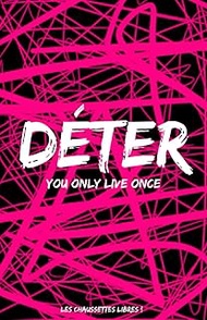 Carnet de notes souple, journal intime, recueil de pensées 100 pages, "Déter", TAG, noir et rose.: C