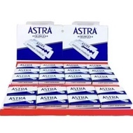 Astra Blue Superior Stainless Steel 100 Razor Blades