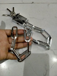 rantai gembok kunci pengaman sepeda rantai pagar