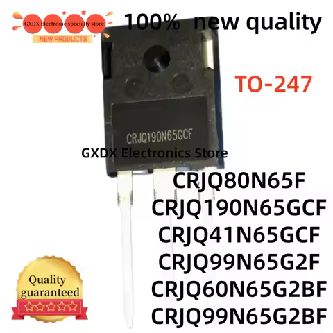 10-20pcs new CRJQ80N65F CRJQ190N65GCF CRJQ60N65G2BF CRJQ41N65GCF CRJQ99N65G2F CRJQ99N65G2BF best qua