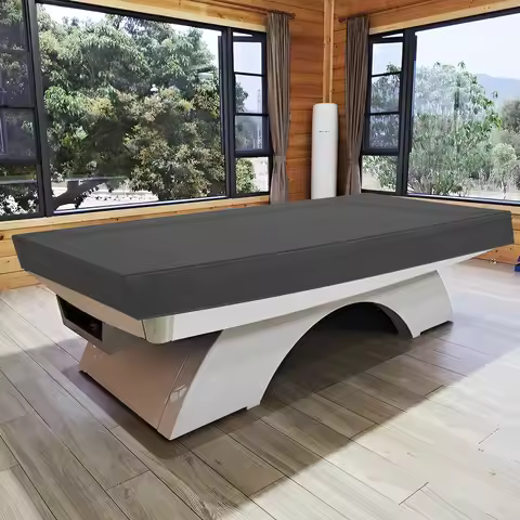 7/8FT Pool Table Dustproof Cover 210D Oxford Cloth Waterproof Billiard Table Protector With Storage 