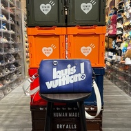 Lv city keepall 絕版 藍色斜挎包